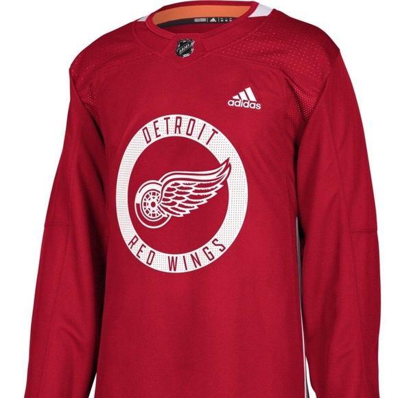 adidas Other - Adidas Detroit Red Wings Authentic Practice Jersey